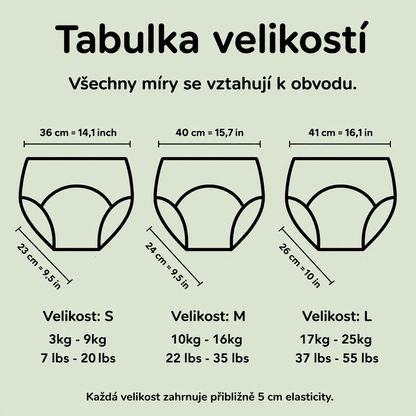 Kalhotky na nočník - Podporují samostatnost dítěte